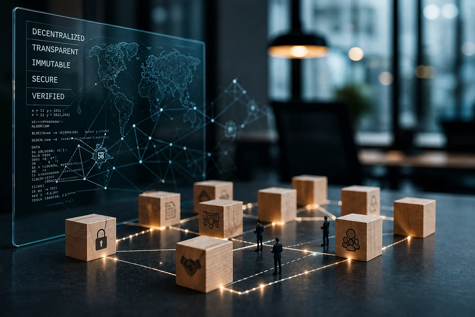 Blockchain Network Visual